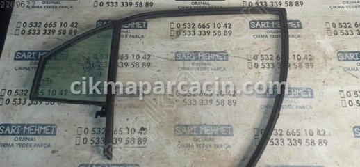 Hyundai Sonata Kelebek Camı çıkma parça