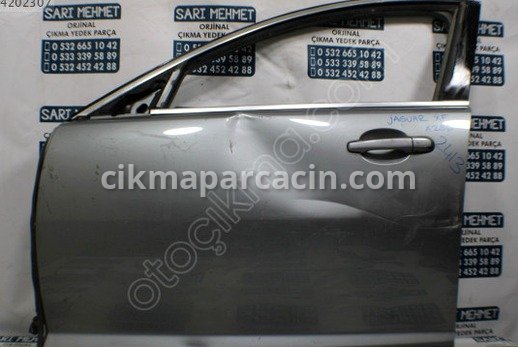 Jaguar XF Sol Ön Kapı çıkma parça