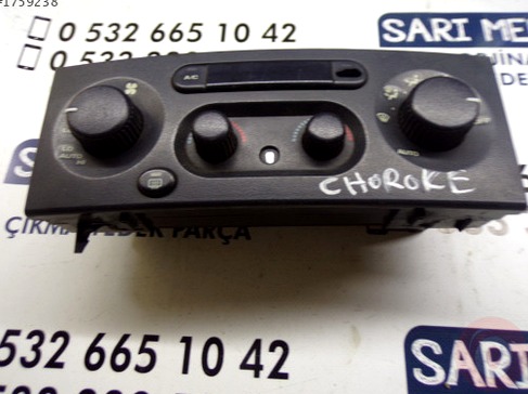 Jeep Cherokee Klima Kontrol Paneli çıkma parça