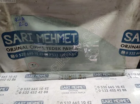 Kia Rio Kapı Camları çıkma parça - SARI MEHMET OTO YEDEK PARÇA Konya