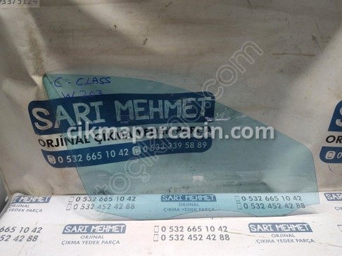 Mercedes-Benz C Serisi Kapı Camları çıkma parça
