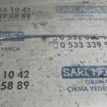 Mercedes-Benz E Serisi Tampon Izgara Çıtası çıkma parça - SARI MEHMET OTO YEDEK PARÇA Konya