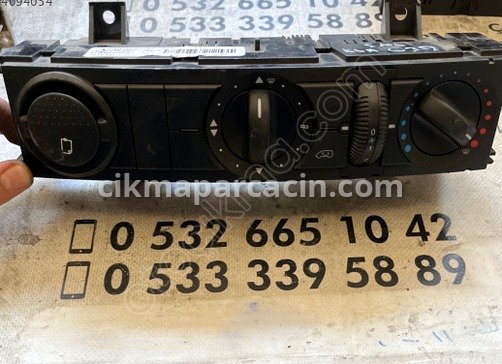 Mercedes-Benz Sprinter Klima Kontrol Paneli çıkma parça