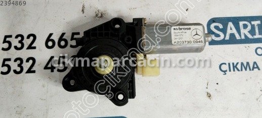 Mercedes-Benz C Serisi Cam Motoru çıkma parça