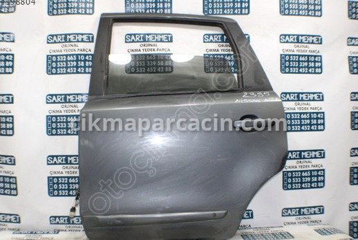 Nissan Note Sol Arka Kapı çıkma parça