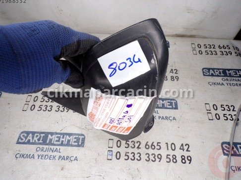 Opel Astra Sol Dış Ayna çıkma parça