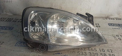 Opel Corsa Sağ Ön Far çıkma parça
