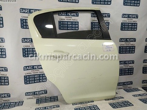 Opel Corsa Sağ Arka Kapı çıkma parça