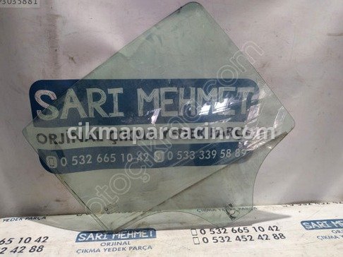 Opel Corsa Kapı Camları çıkma parça