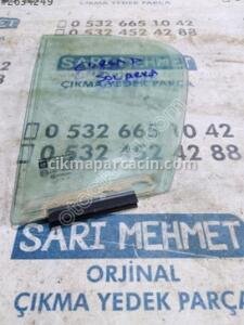 ÇIKMA OPEL CORSA D SOL ARKA KAPI KELEBEK CAMI - Konya Çıkma Parça
