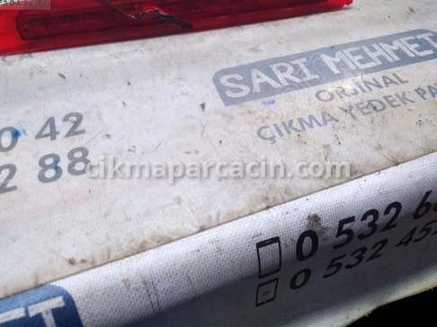 Opel Meriva Bagaj Stop çıkma parça