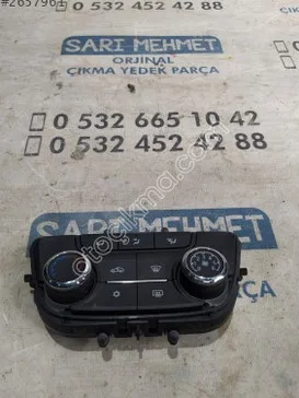 Opel Mokka Klima Kontrol Paneli çıkma parça - SARI MEHMET OTO YEDEK PARÇA Konya