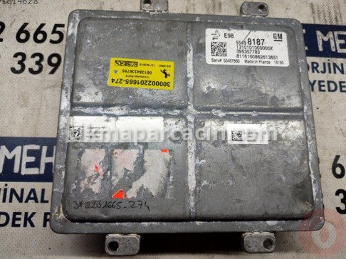 Opel Agila Motor Beyni çıkma parça