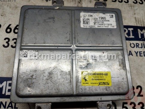 Opel Corsa Motor Beyni çıkma parça