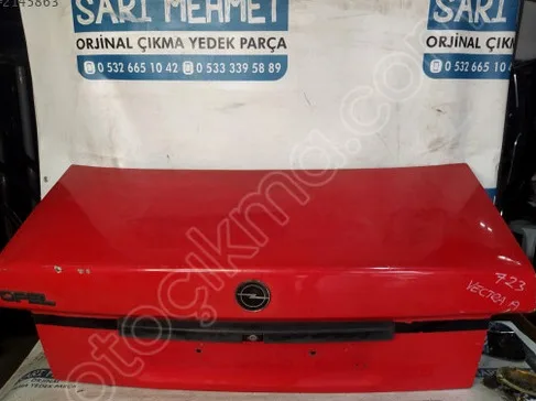 Opel Vectra Bagaj Kapağı çıkma parça - SARI MEHMET OTO YEDEK PARÇA Konya