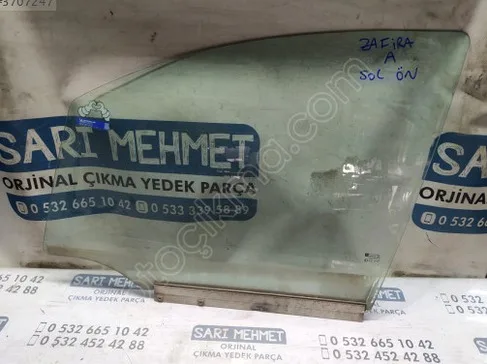 Opel Zafira Kapı Camları çıkma parça - SARI MEHMET OTO YEDEK PARÇA Konya