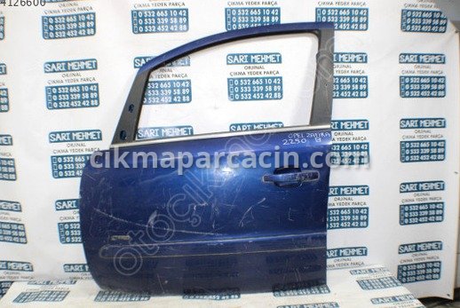Opel Zafira Sol Ön Kapı çıkma parça