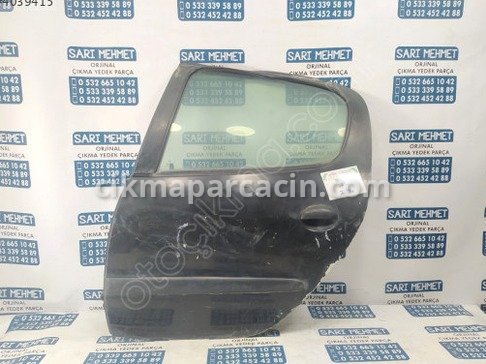 Peugeot 206 Sol Arka Kapı çıkma parça