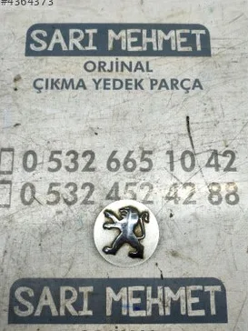 Peugeot 207 Jant Göbeği çıkma parça - SARI MEHMET OTO YEDEK PARÇA Konya