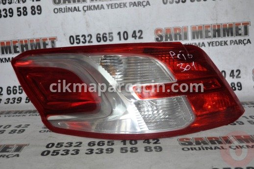 Peugeot 301 Sol Arka Stop çıkma parça