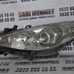 Peugeot 307 Sol Ön Far çıkma parça - SARI MEHMET OTO YEDEK PARÇA Konya
