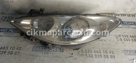 Peugeot 307 Sol Ön Far çıkma parça