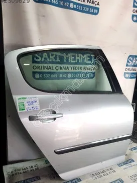 Peugeot 407 Sağ Arka Kapı çıkma parça