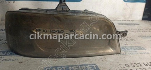 Peugeot Boxer Sağ Ön Far çıkma parça