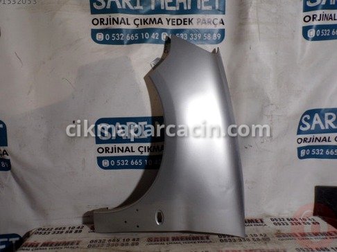 Peugeot Partner Sol Ön Çamurluk çıkma parça