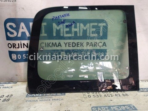 Peugeot Partner Kelebek Camı çıkma parça
