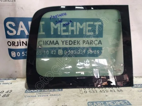 Peugeot Partner Kelebek Camı çıkma parça - SARI MEHMET OTO YEDEK PARÇA Konya