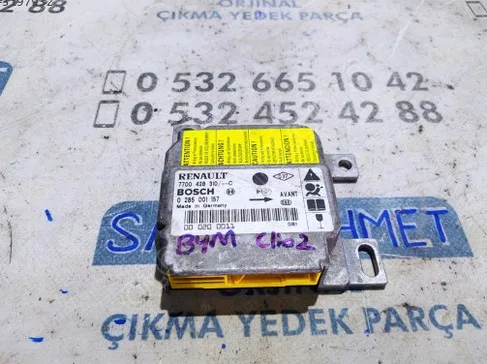 Renault Clio Airbag Beyni çıkma parça - SARI MEHMET OTO YEDEK PARÇA Konya