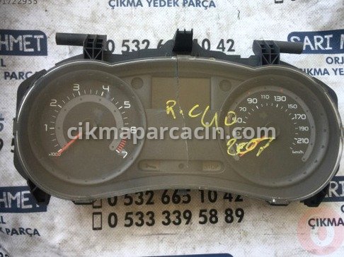 Renault Clio Kilometre Saati çıkma parça
