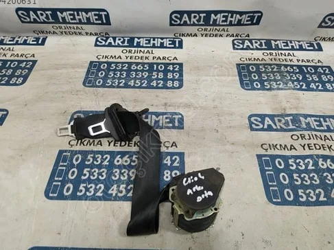 Renault Clio Emniyet Kemeri çıkma parça - SARI MEHMET OTO YEDEK PARÇA Konya