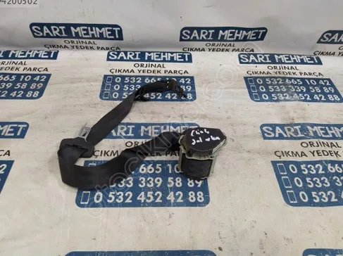 Renault Clio Emniyet Kemeri çıkma parça - SARI MEHMET OTO YEDEK PARÇA Konya