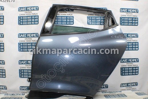 Renault Clio Sol Arka Kapı çıkma parça