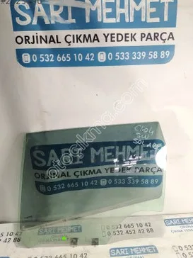 Renault Clio Kapı Camları çıkma parça - SARI MEHMET OTO YEDEK PARÇA Konya