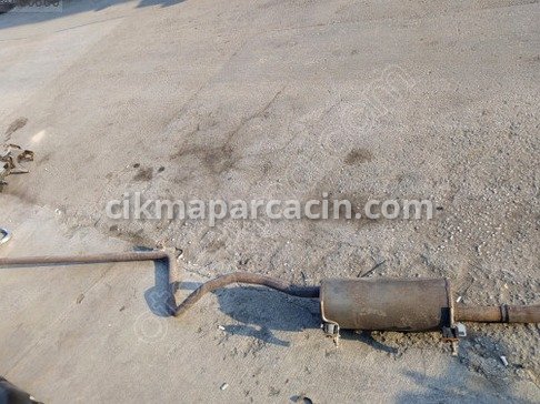 Renault Fluence Komple Egzoz çıkma parça