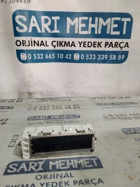 Renault Fluence Radyo Göstergesi çıkma parça - SARI MEHMET OTO YEDEK PARÇA Konya