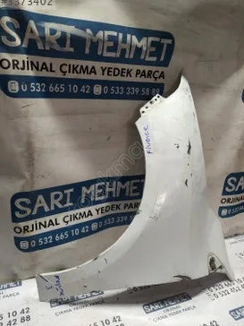 Renault Fluence Sol Ön Çamurluk çıkma parça - SARI MEHMET OTO YEDEK PARÇA Konya