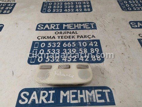 Renault Fluence Tavan Lambası çıkma parça