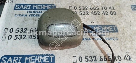 Renault Kangoo Tavan Lambası çıkma parça
