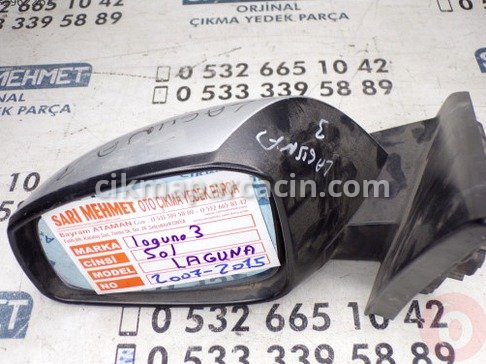 Renault Laguna Sol Dış Ayna çıkma parça