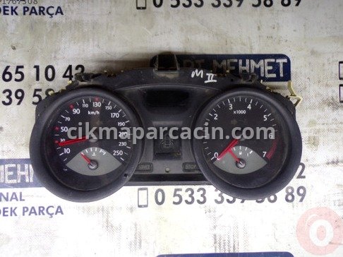 Renault Megane Gösterge Paneli çıkma parça