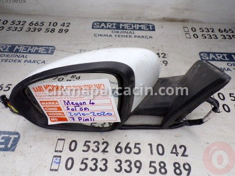 Renault Megane Sol Dış Ayna çıkma parça