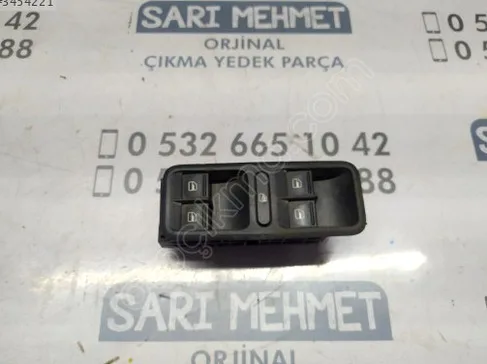 Skoda Fabia Cam Düğmesi çıkma parça - SARI MEHMET OTO YEDEK PARÇA Konya