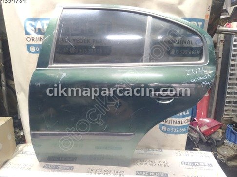 Skoda Octavia Sol Arka Kapı çıkma parça