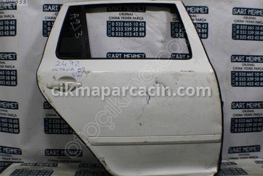 Skoda Octavia Sağ Arka Kapı çıkma parça