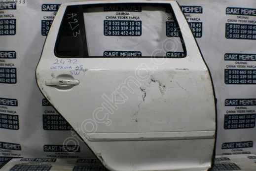 Skoda Octavia Sağ Arka Kapı çıkma parça - SARI MEHMET OTO YEDEK PARÇA Konya