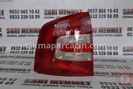 Skoda Octavia Sol Arka Stop çıkma parça